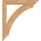Ekena Millwork Thorton Traditional Smooth Bracket w/ Offset Brace, Western Red Cedar, 5 1/2"W x 32"D x 36"H BKT0604X32X36THR01SWR - alternate 2